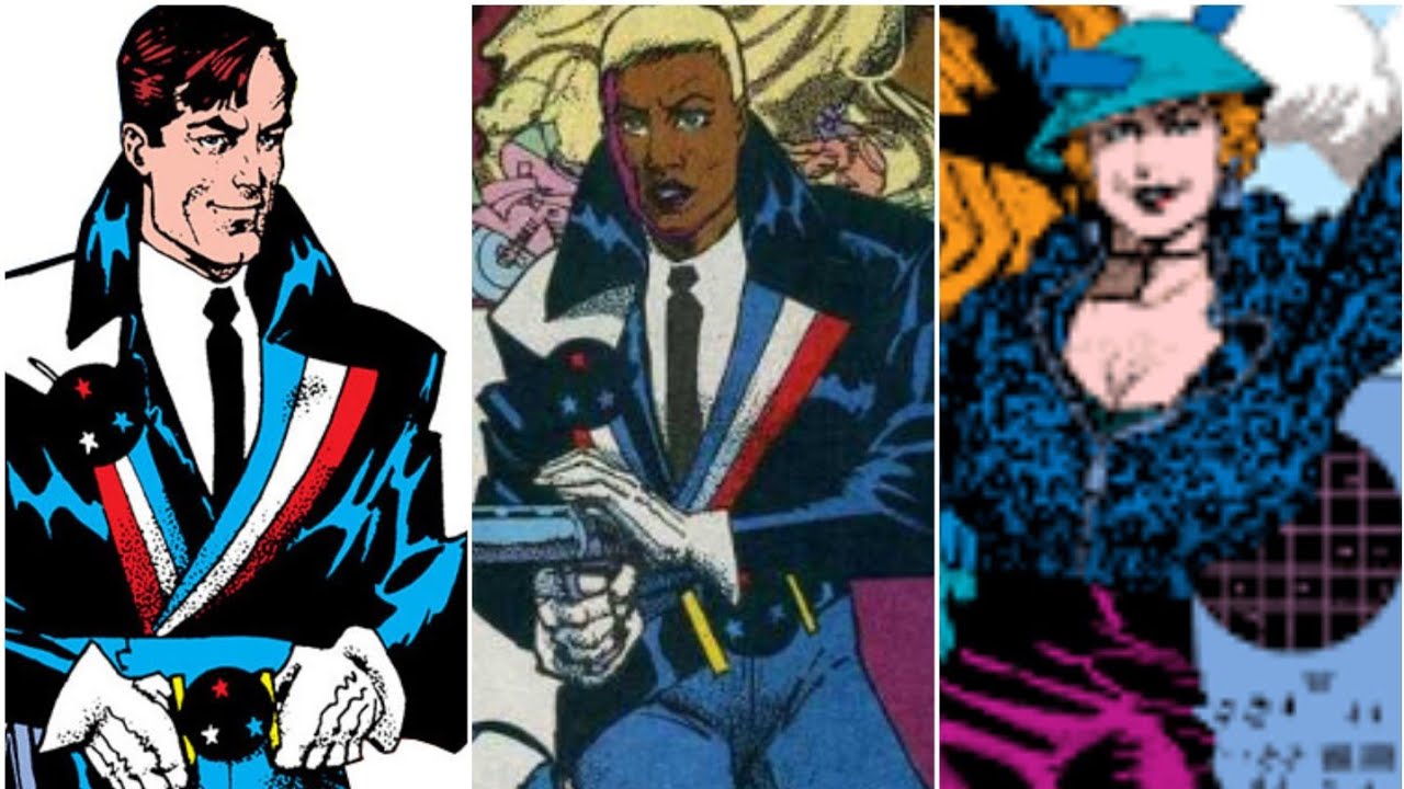 Characters from American Flagg Comics.