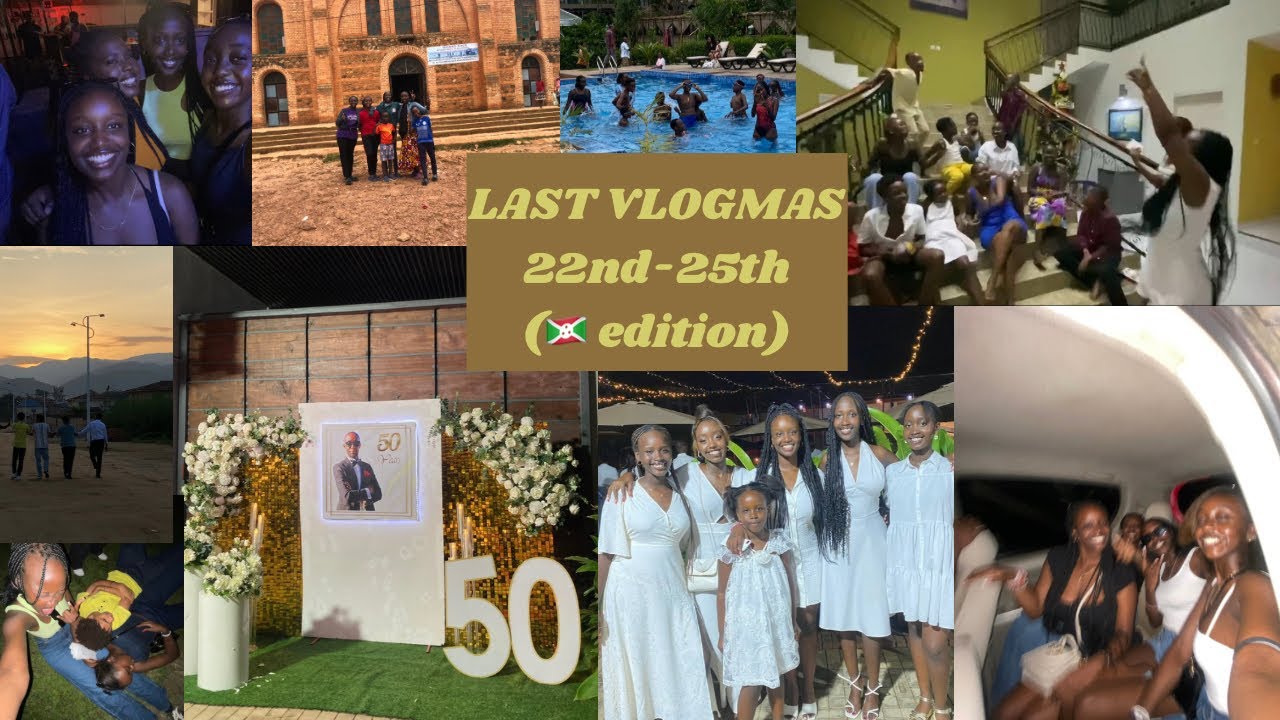 LAST VLOGMAS// 🇧🇮 EDITION