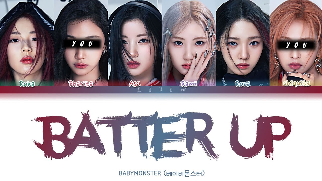 BABYMONSTER || BATTER UP but you are Pharita & Chiquita (Color Coded Lyrics Karaoke)