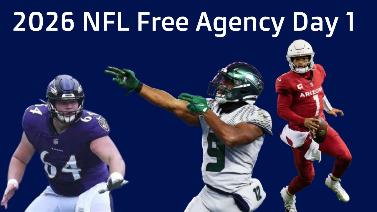 2026 NFL Free Agency Day 1 + 1st round mock draft