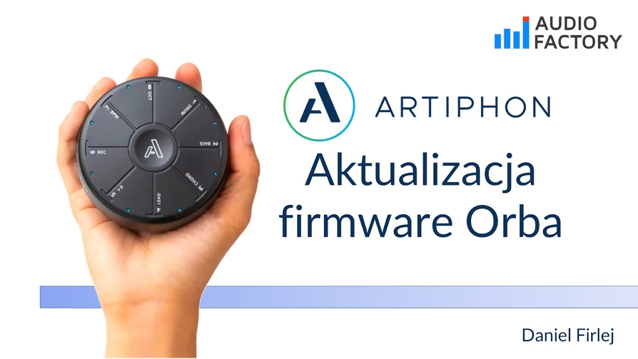 Aktualizacja firmware w Artiphon Orba (Windows)