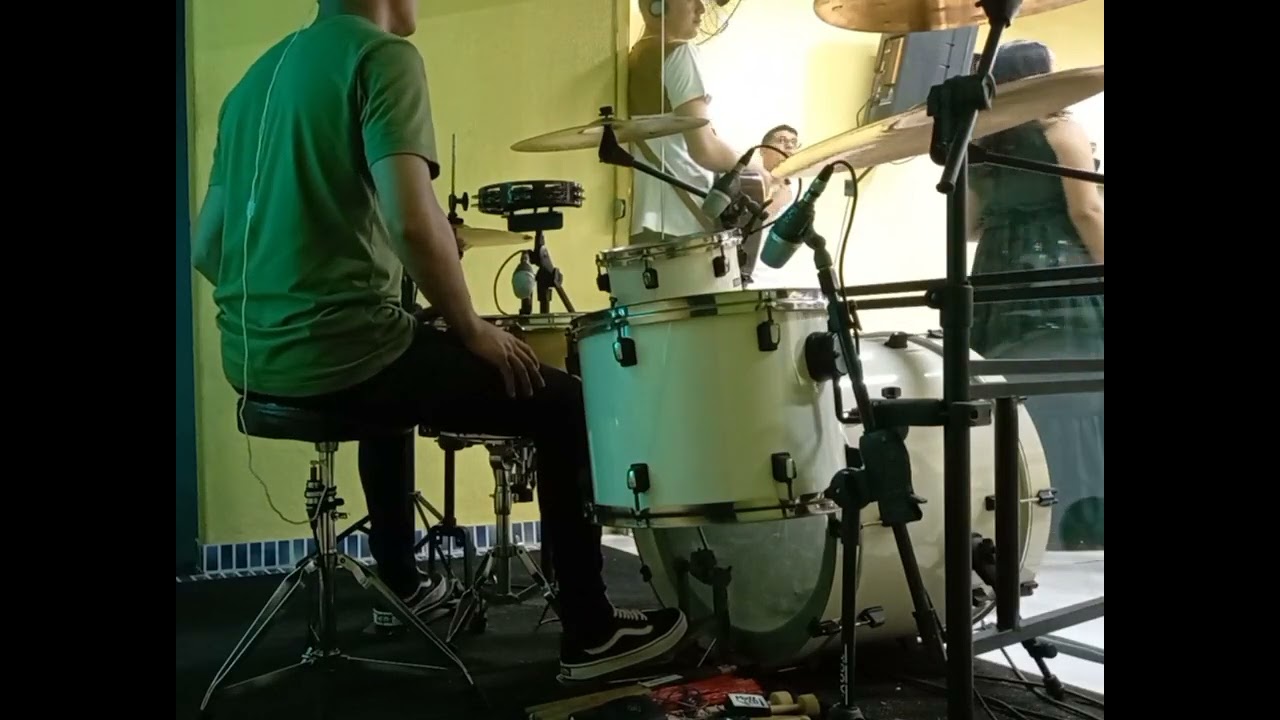 Colossenses 1 e Da Vida ,a Melhor-Ediney Barbosa #ibs #drum Cam