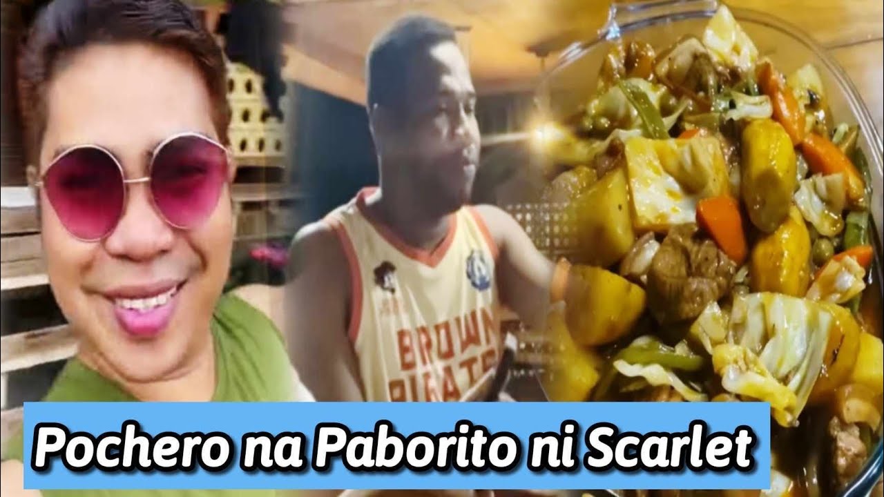 Pochero na paborito ni @ScarletDark Last dinner Dahil uuwi na siya sa Davao, Tnx ate Mae