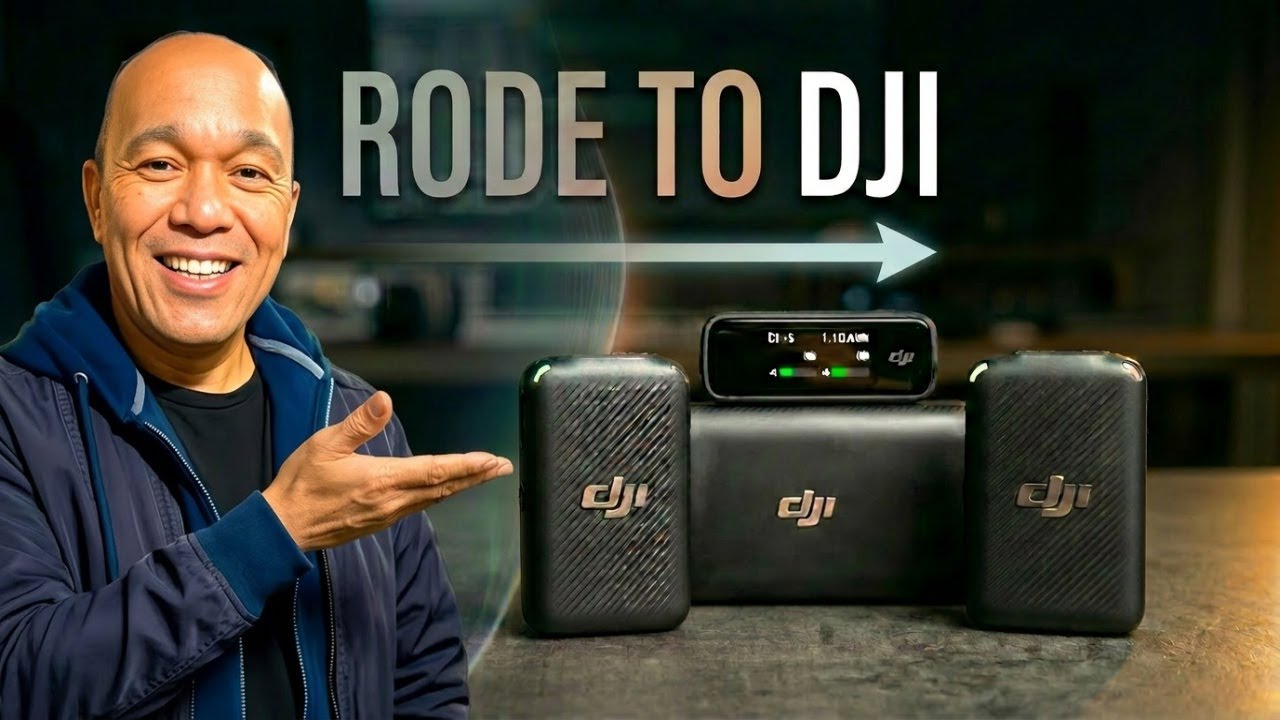 I upgraded from Rode to the DJI Wireless Mic! You should too.