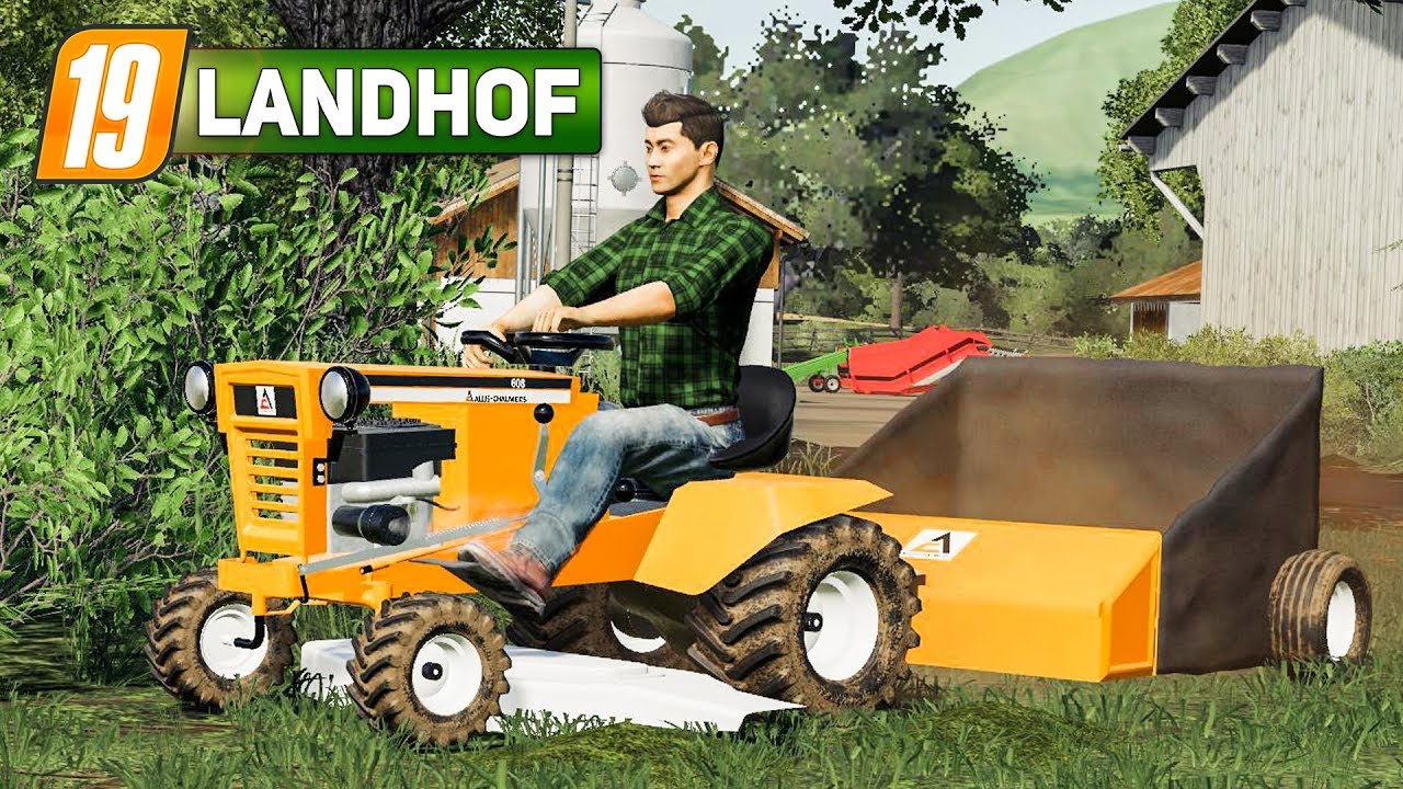 LS 19 Landhof #19: Ein kleiner RASENMÄHER auf der Farm! | LANDWIRTSCHAFTS SIMULATOR