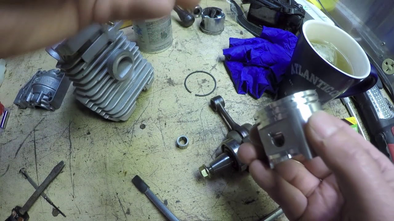 Stihl MS290 chainsaw rebuild Part 4