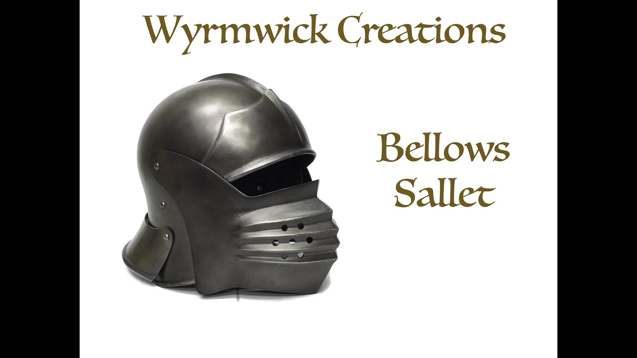 Bellows Sallet | Helmet | Costume Helmet