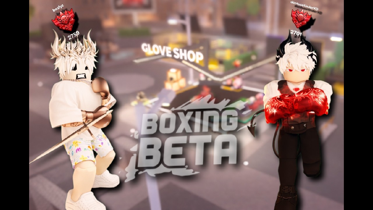 Sleepy Vs Hiki Top Master Fights Boxing Beta #asia #roblox #boxingbeta