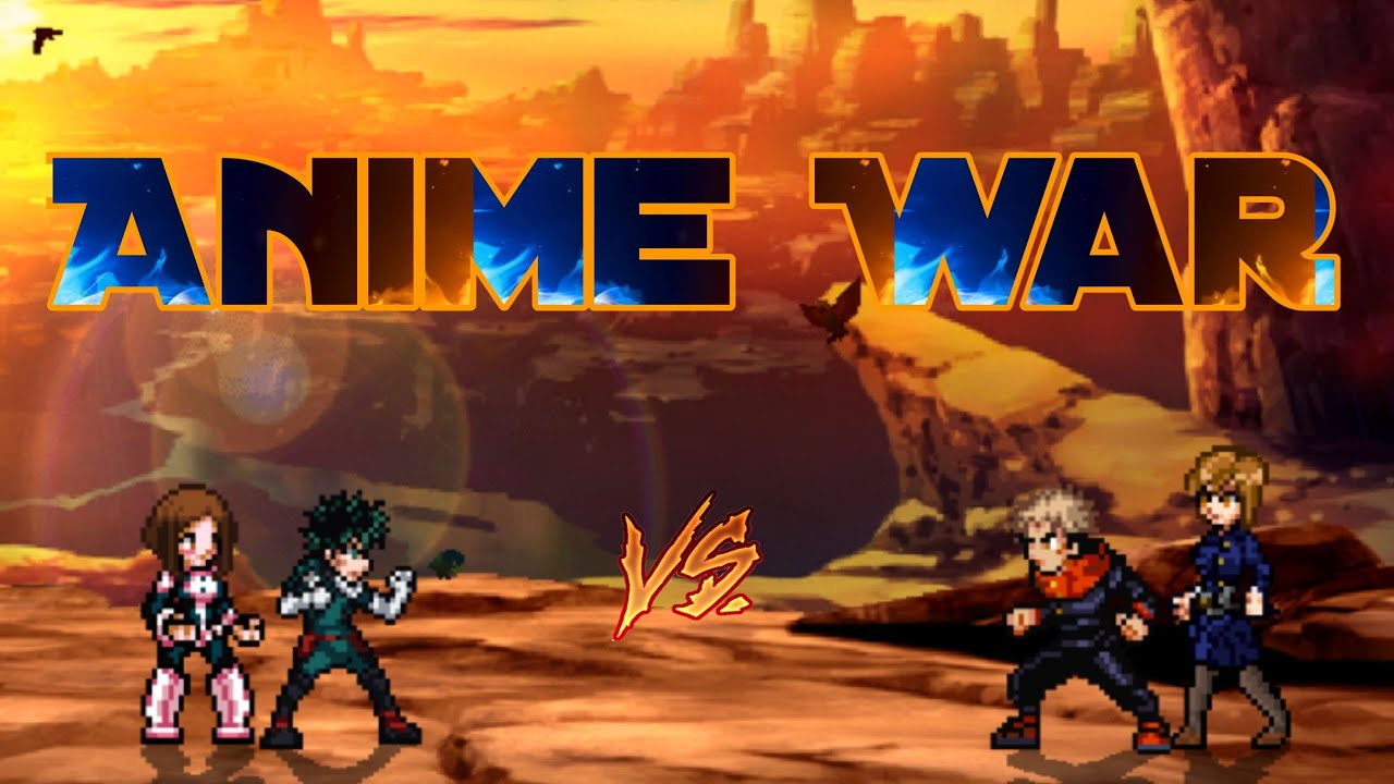 Deku & Uraraka VS Yuji Itadori Resprite & Nobara in Jump Force Mugen