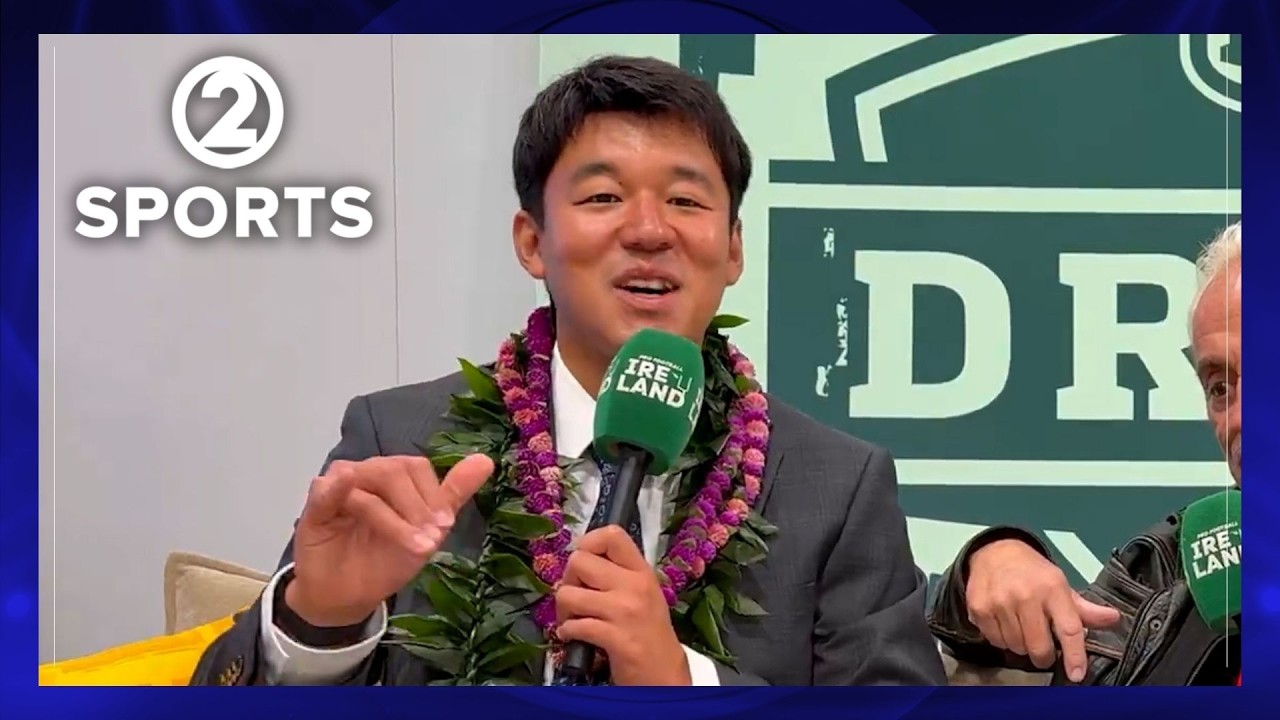 Kansei Matsuzawa gets ready for Raiders rookie mini camp