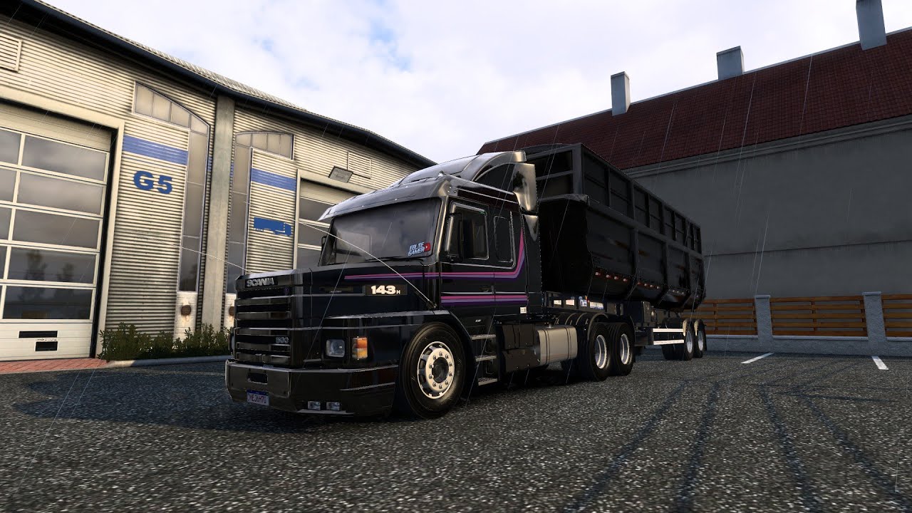 EURO TRUCK 2 FAZENDO ENTREGAS