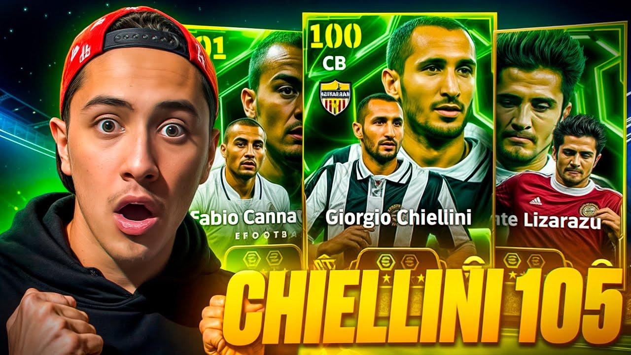 GIORGIO CHIELLINI 105 NEW EPIC PACK OPENING 🔥| efootball mobile uzbekistan