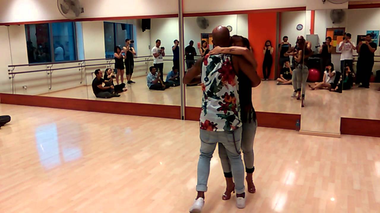 Albir Rojas & Sara Panero - Singapore 2015, Demo 3 (Kizomba Adv I)
