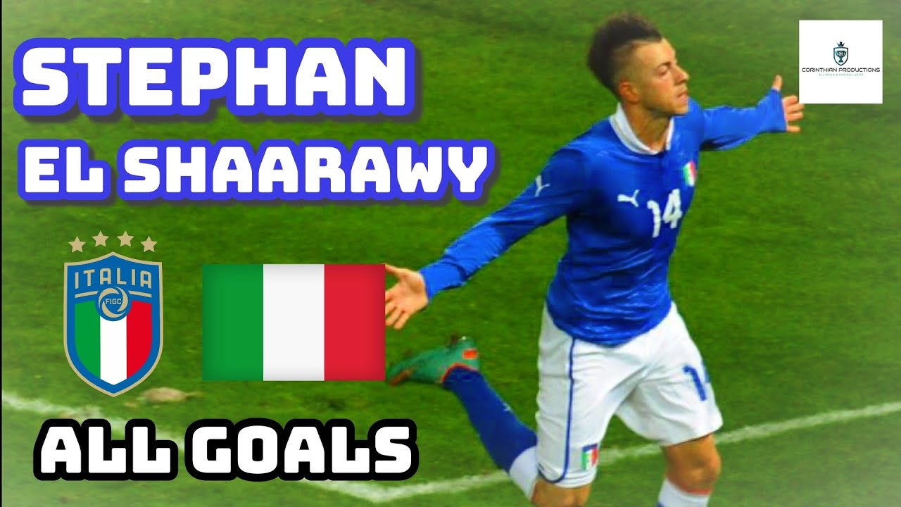 Stephan El Shaarawy | All 6 Goals for Italy