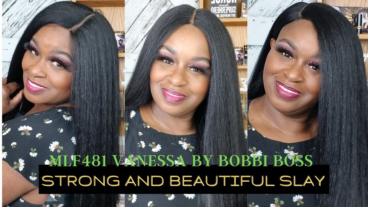 VANESSA MLF481 BY BOBBI BOSS/#STRONGANDBEAUTIFULSLAY WITH @latesha-kharizma  / FT @patmcgrath5600