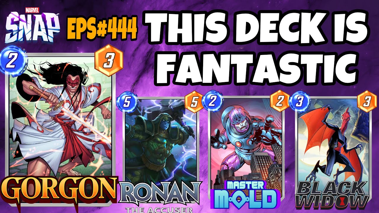Handlock Power! Gorgon & Master Mold Shut Down Opponents! | Marvel Snap Replay Episode 444