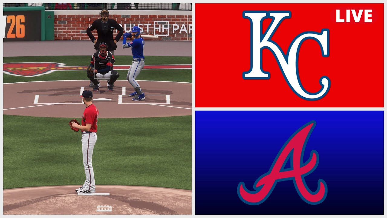 Прямая трансляция MLB 🔴Атланта Брейвс против Канзас-Сити Роялс | 27 марта 2026 г. | Прямая трансл...