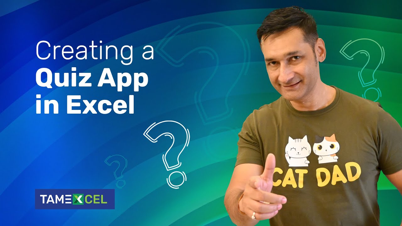 Creating a Quiz App in Excel from scratch