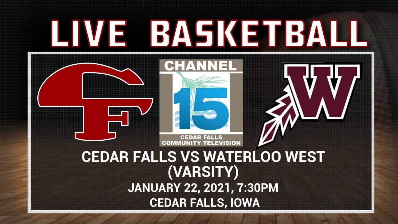 Cedar Falls Boys Basketball vs Waterloo West 2021 (Varsity)