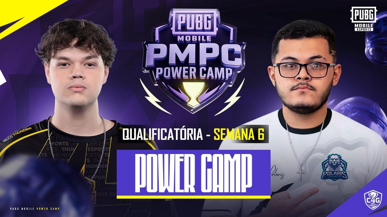 [PTBR] PUBG MOBILE POWER CAMP 2026 | SEMANA 6 | QUALI | DIA 2/2
