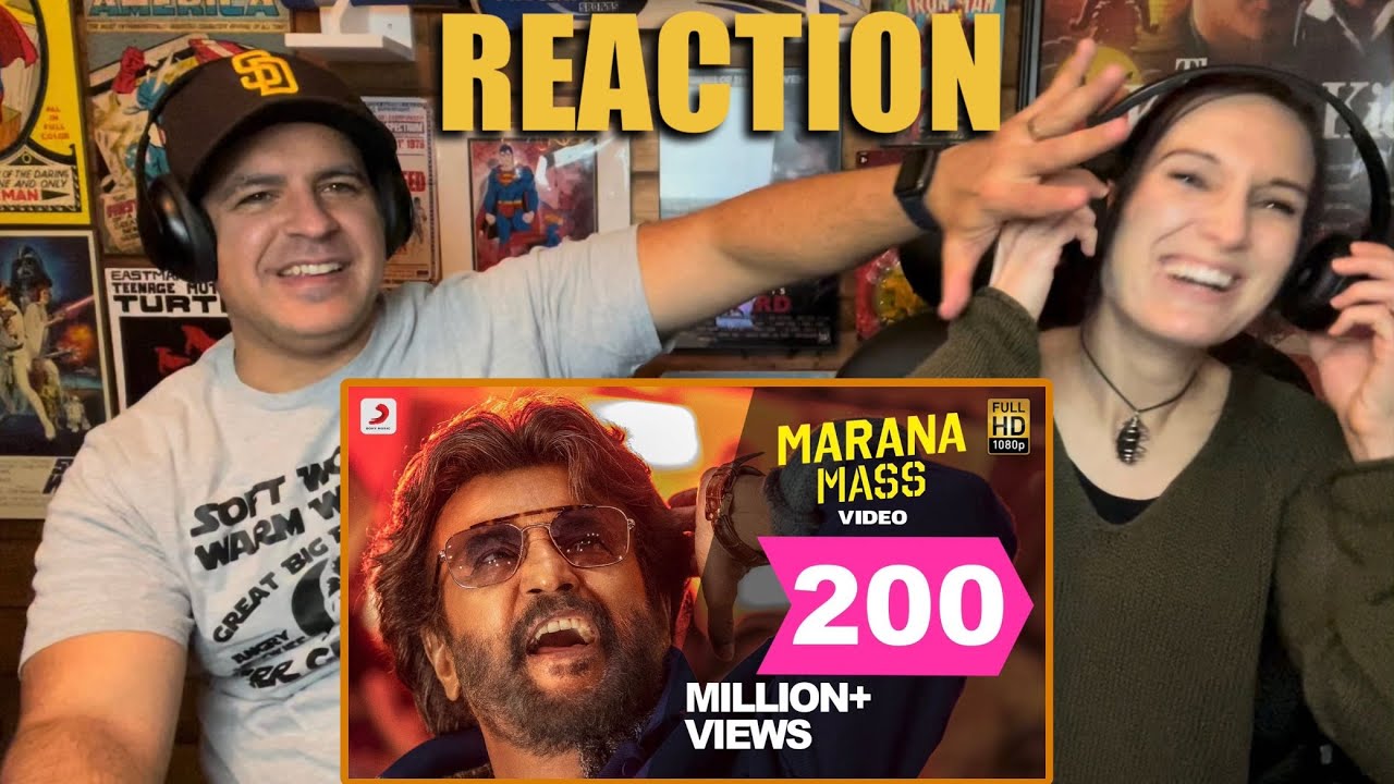 Petta &mdash; Marana Mass (тамильский) Официальное видео РЕАКЦИЯ | Раджникант | Анирудх Равичандер