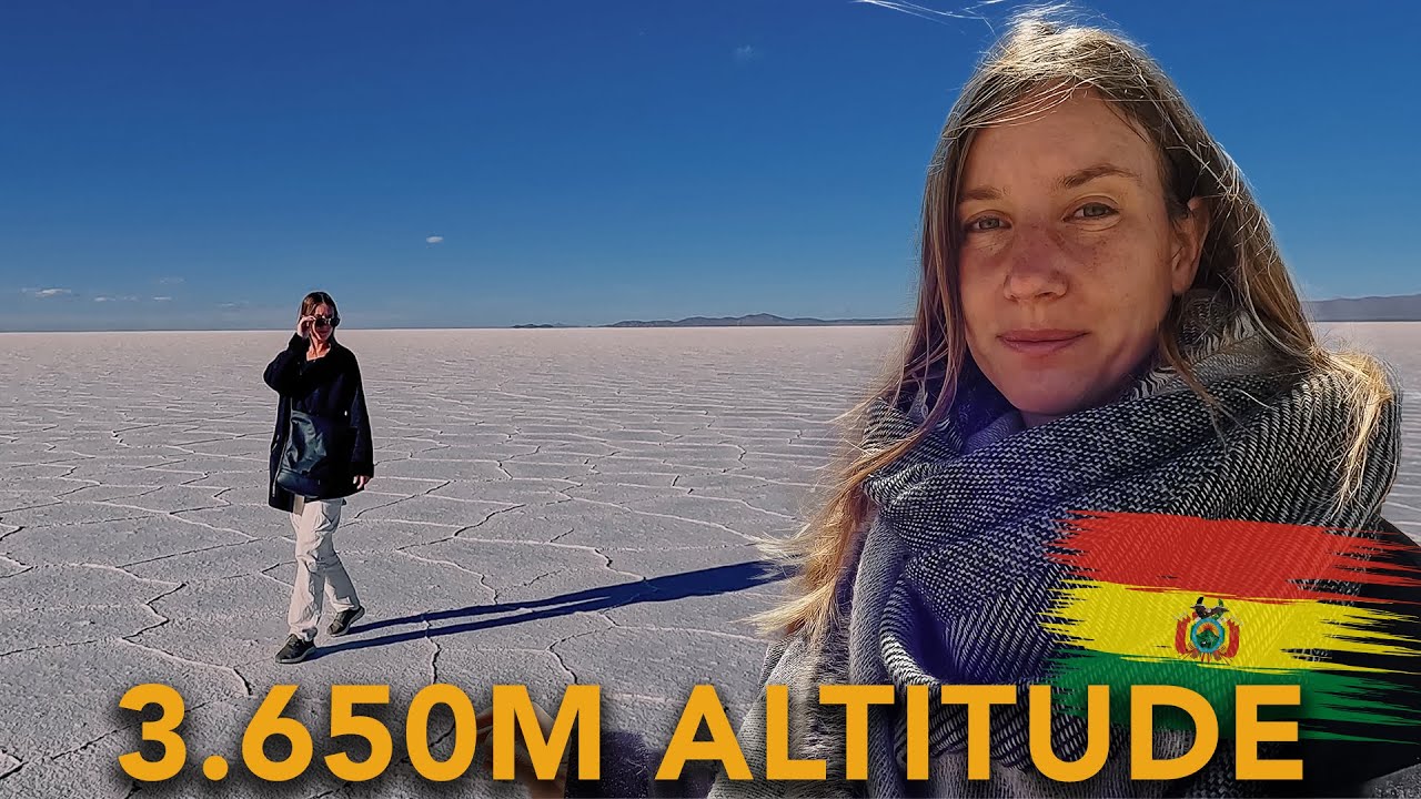 I suffered from altitude sickness in the Uyuni Salt Flat in Bolivia