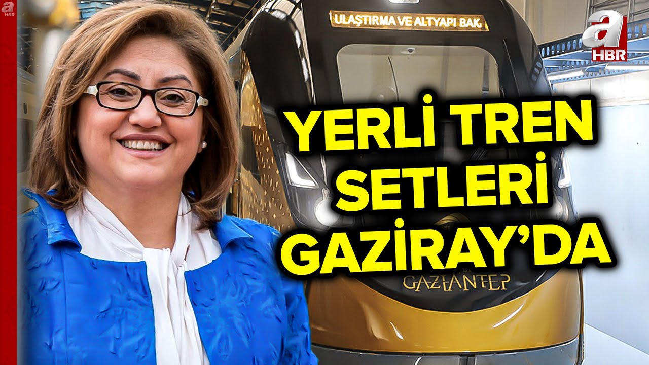 Gaziray'a Yerli Ve Milli Güç! Yerli Tren Seti Gaziray'da Hizmet Verecek | A Haber
