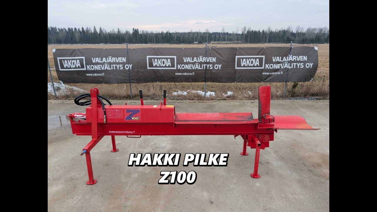 Hakki Pilke Z100 hydraulihalkaisija