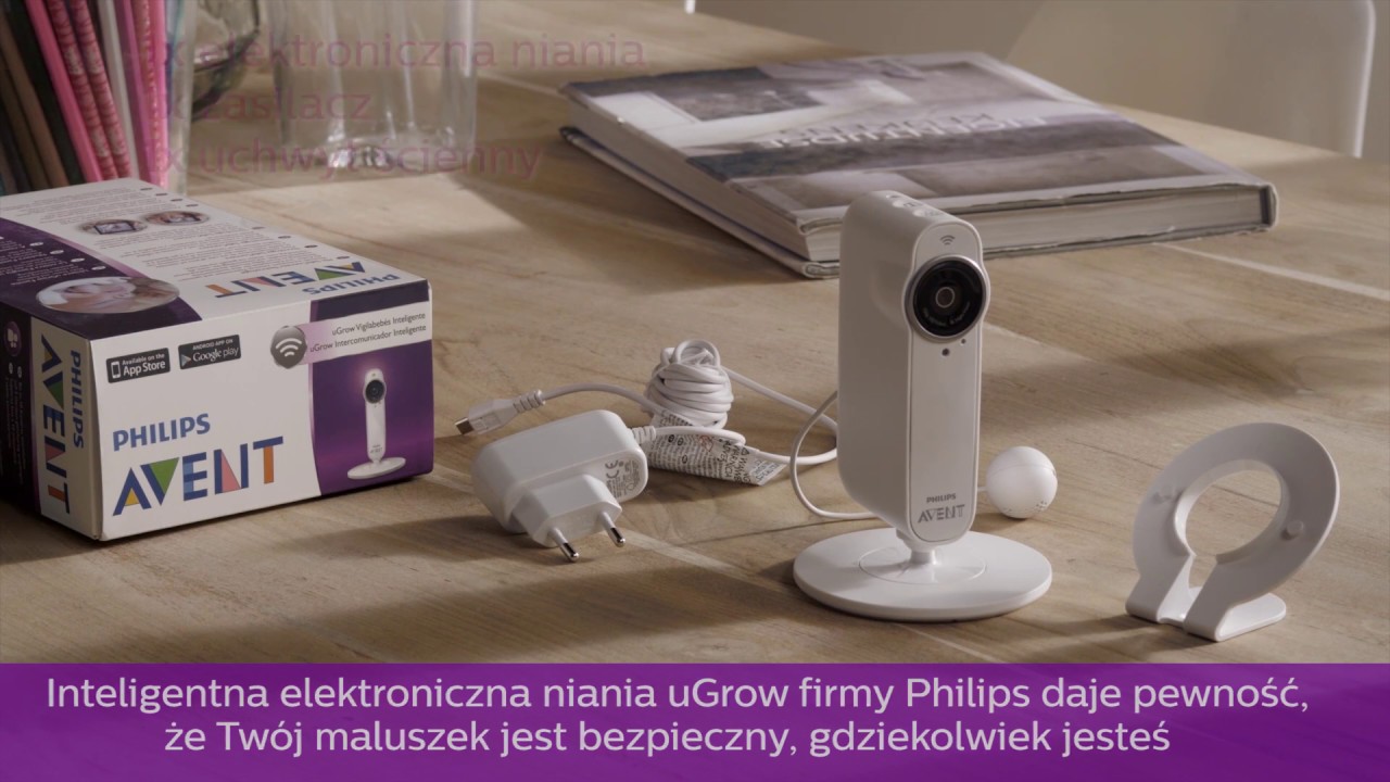 Instalacja inteligentnej niani elektronicznej Philips Avent