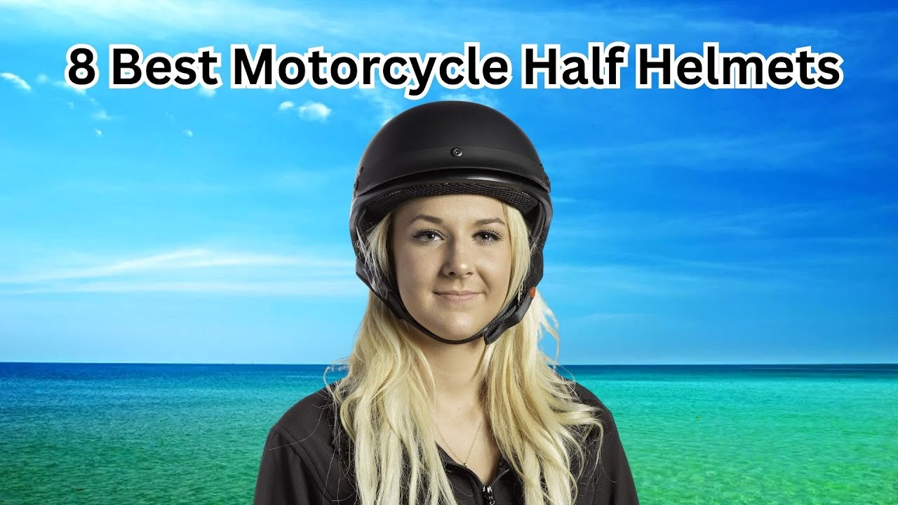 8 Best Motorcycle Half Helmets Review - The Next Road