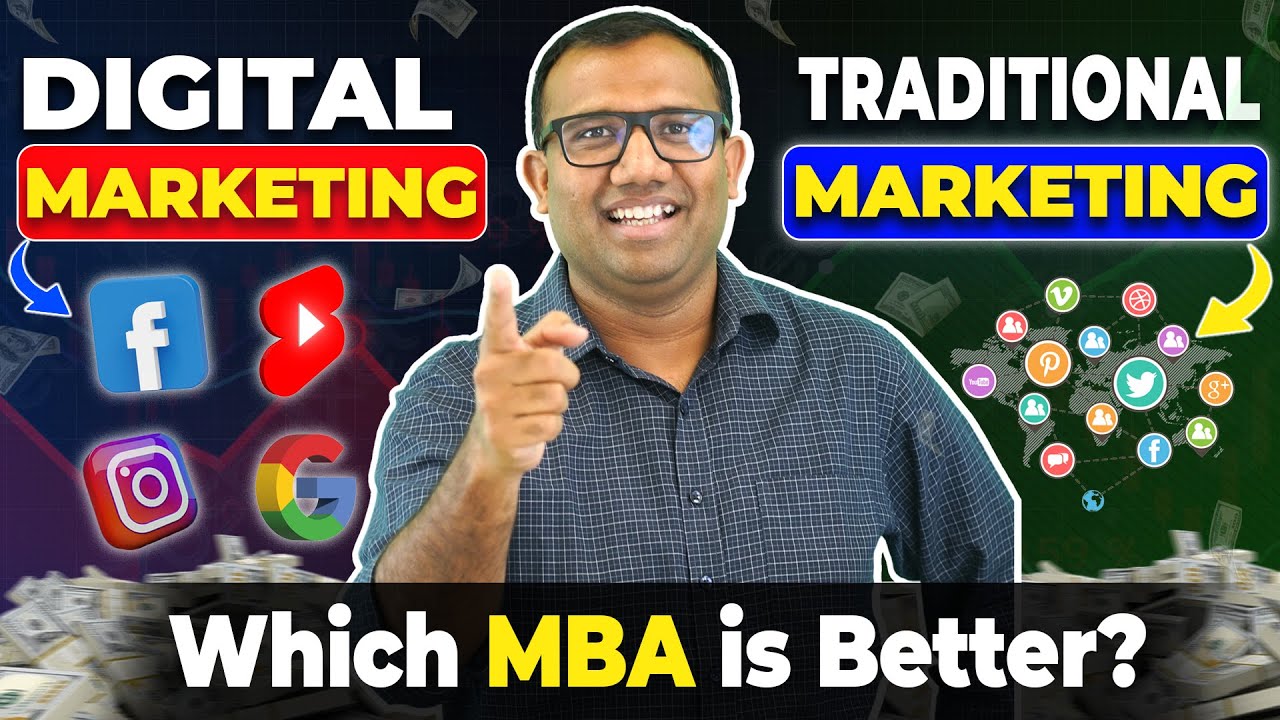 ✅Marketing vs Digital Marketing | MBA Specialization | Which Course Is Best?#mbamarketing#mba