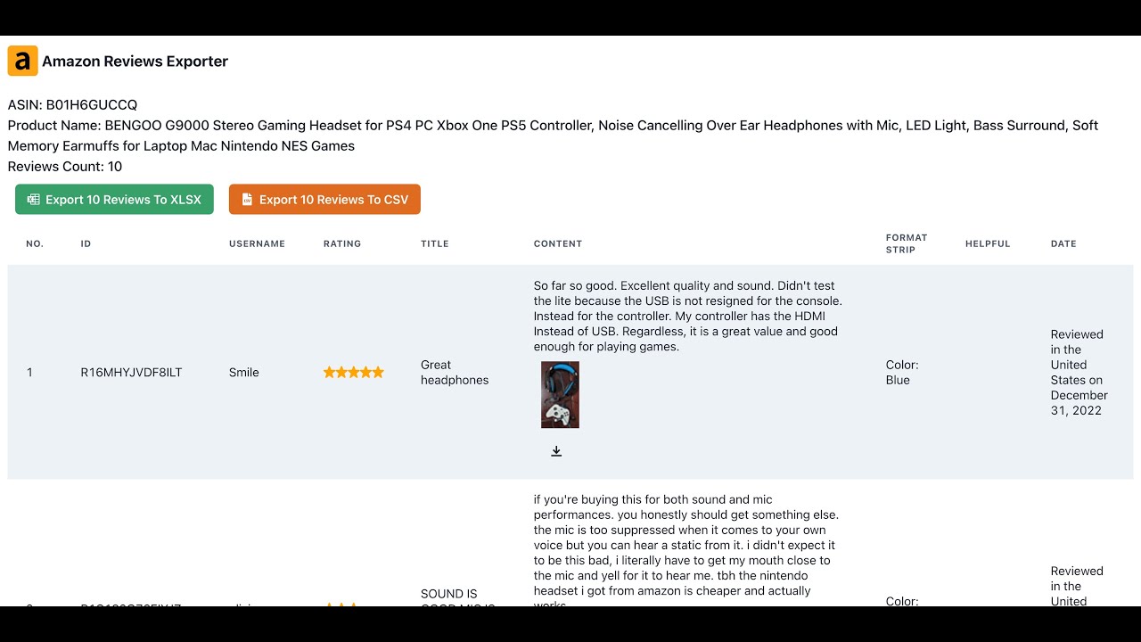 Export Amazon Reviews with Our Powerful Review Extraction Tool! 2025