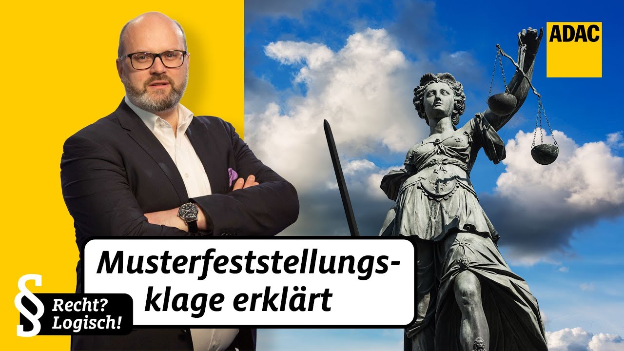 Musterfeststellungsklage gegen VW: Kurz erklärt | ADAC | Recht? Logisch!