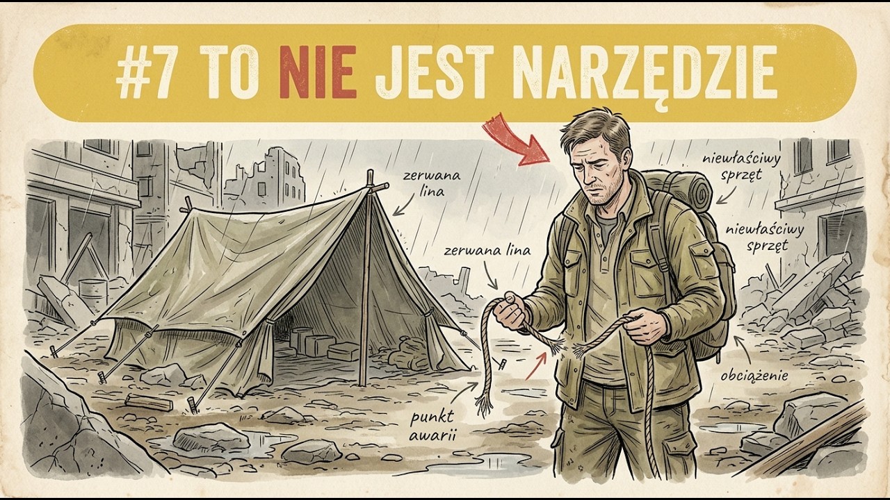 Okłamali cię o sprzęcie survivalowym &mdash; 7 narzędzi, kt&oacute;rych naprawdę potrzebujesz (jest też 8.)