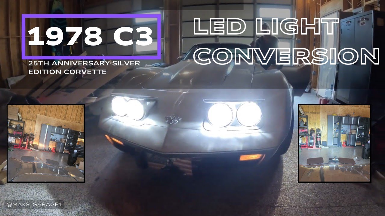Upgrading The C3's Headlights to LED!