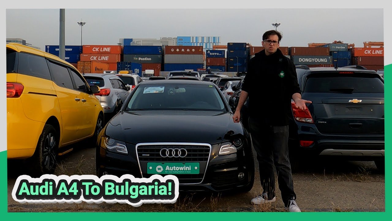 Port Incheon - Audi A4 2010! #autowini #usedcars #audi #korea #koreapołudniowa #samochodysprzedane