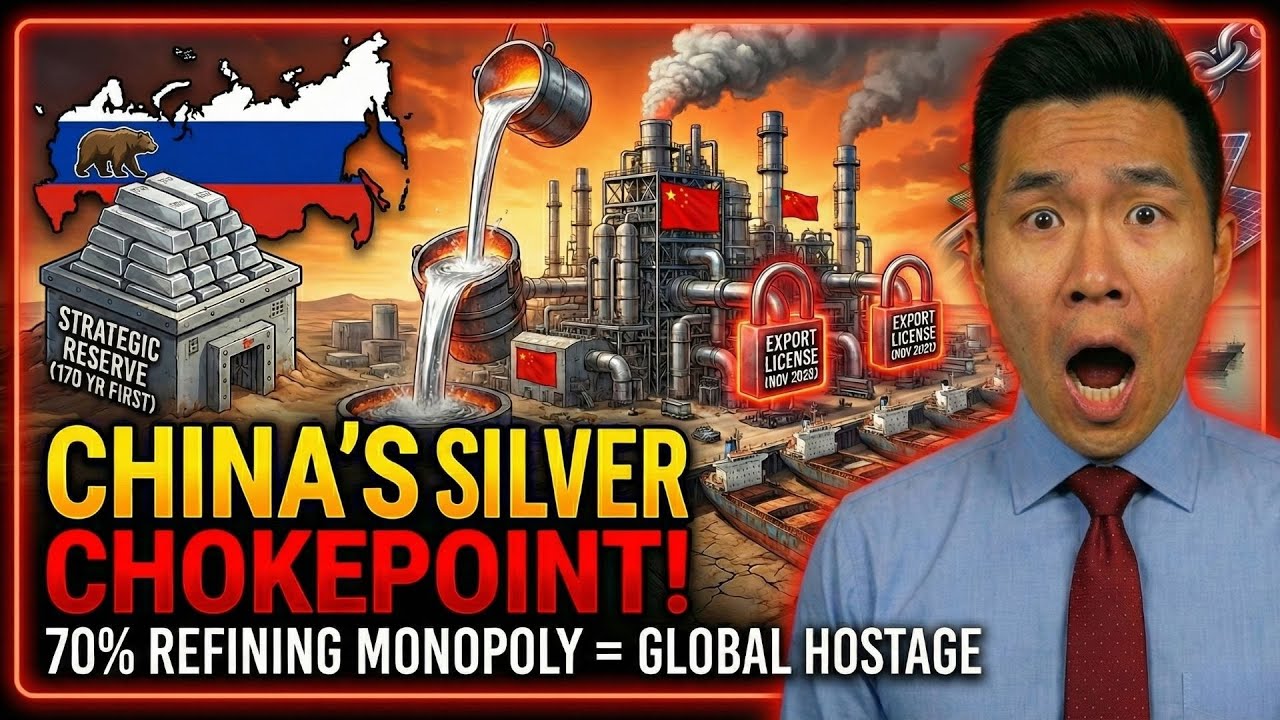 CHINA'S SILVER ENDGAME: Strategic Hoarding While America Debates ESG — The 70% Refining Trap
