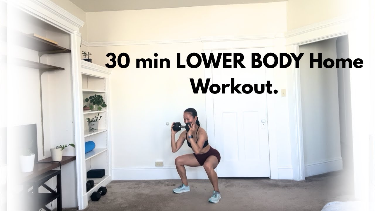 30 min LOWER BODY Home Workout.