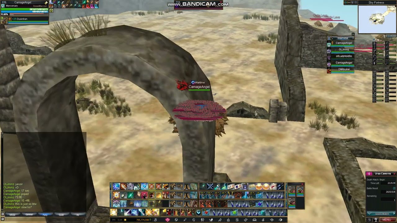 Rappelz Mercenary Sky Fortress Cuties Solo