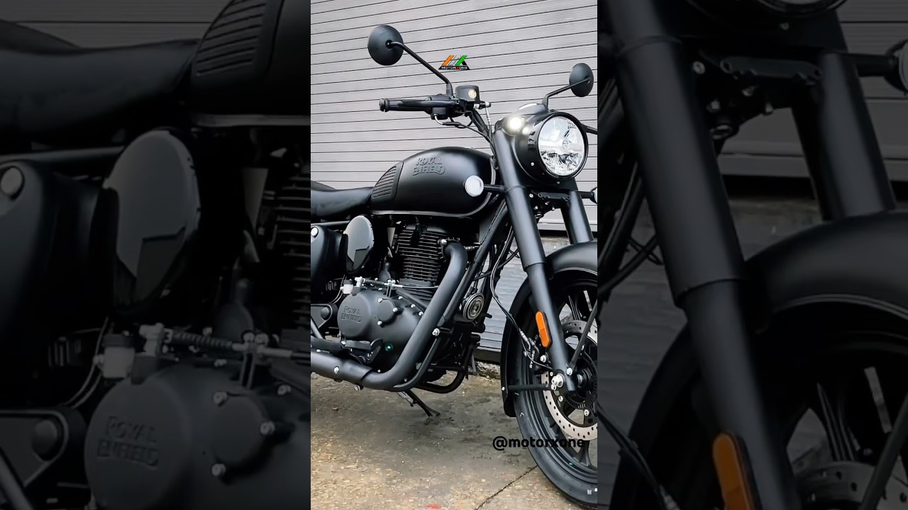 The Dark Beast - New Classic 350 Stealth Black🔥#newclassic350 #classic350 #motorxone