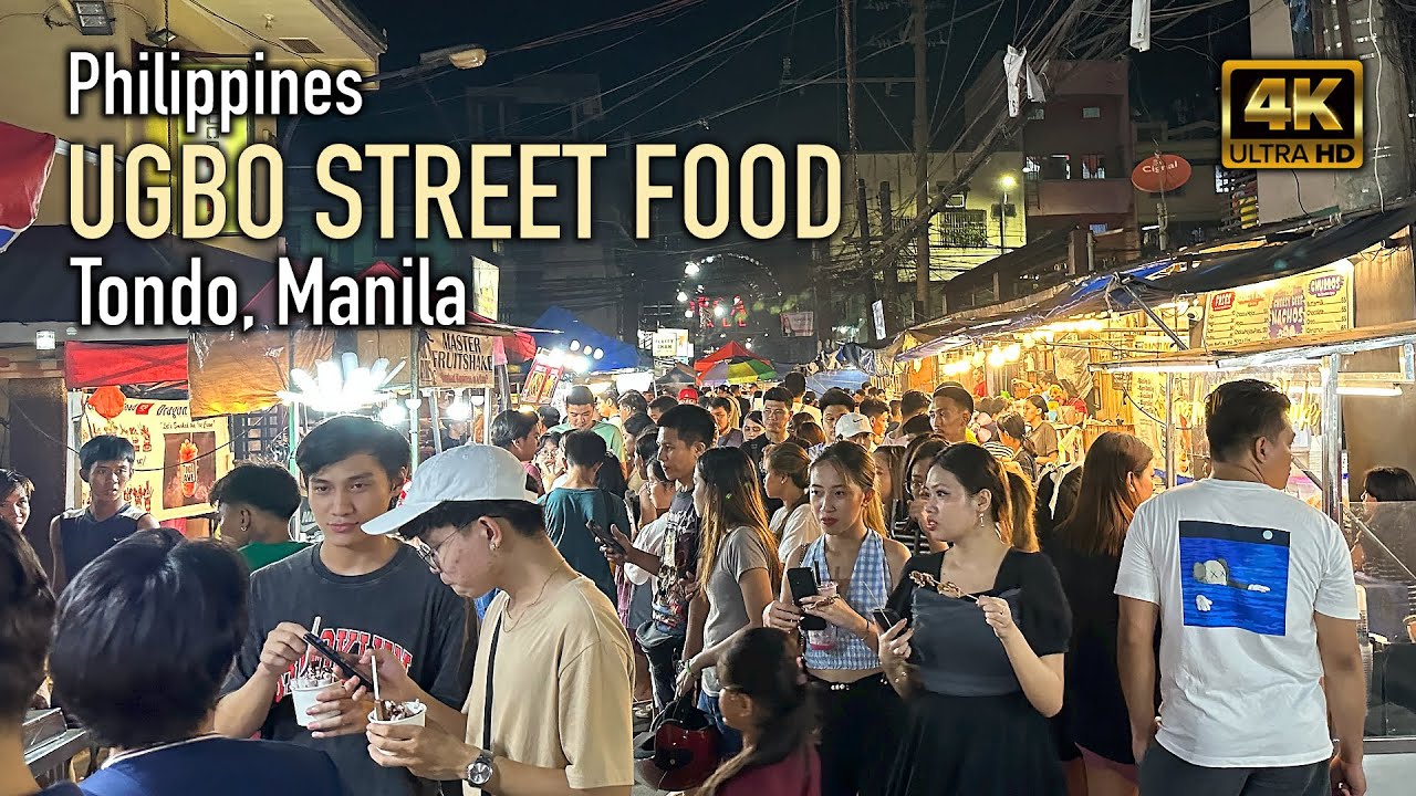 Best Filipino Street Food in Manila | Ugbo Street Food | Philippines Night Market