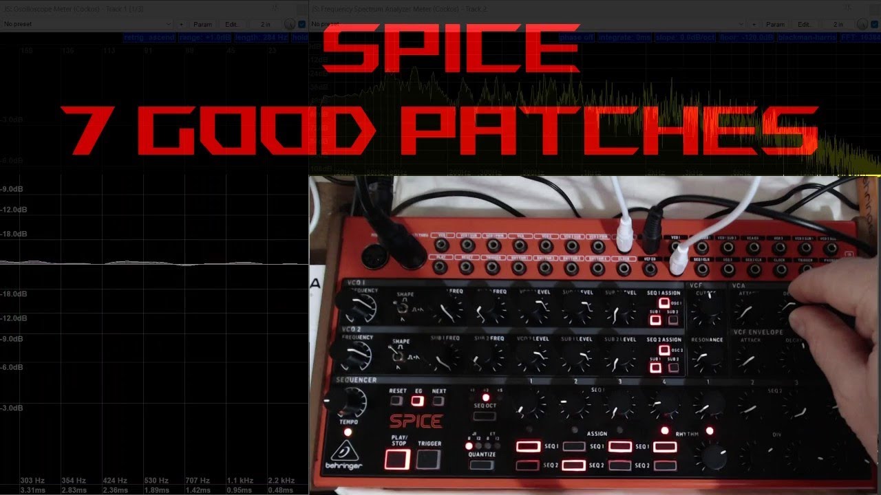 Behringer Spice 7 Good Patches