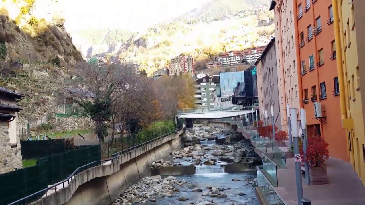 Rio Valira d'Orient e Pont d'Engordany - Andorra