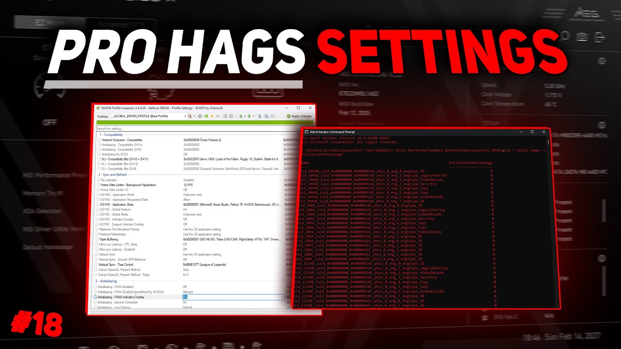 Оптимизируйте HAGS правильно &mdash; увеличьте FPS и сократите задержку ввода с помощью Advanced HAGS +...