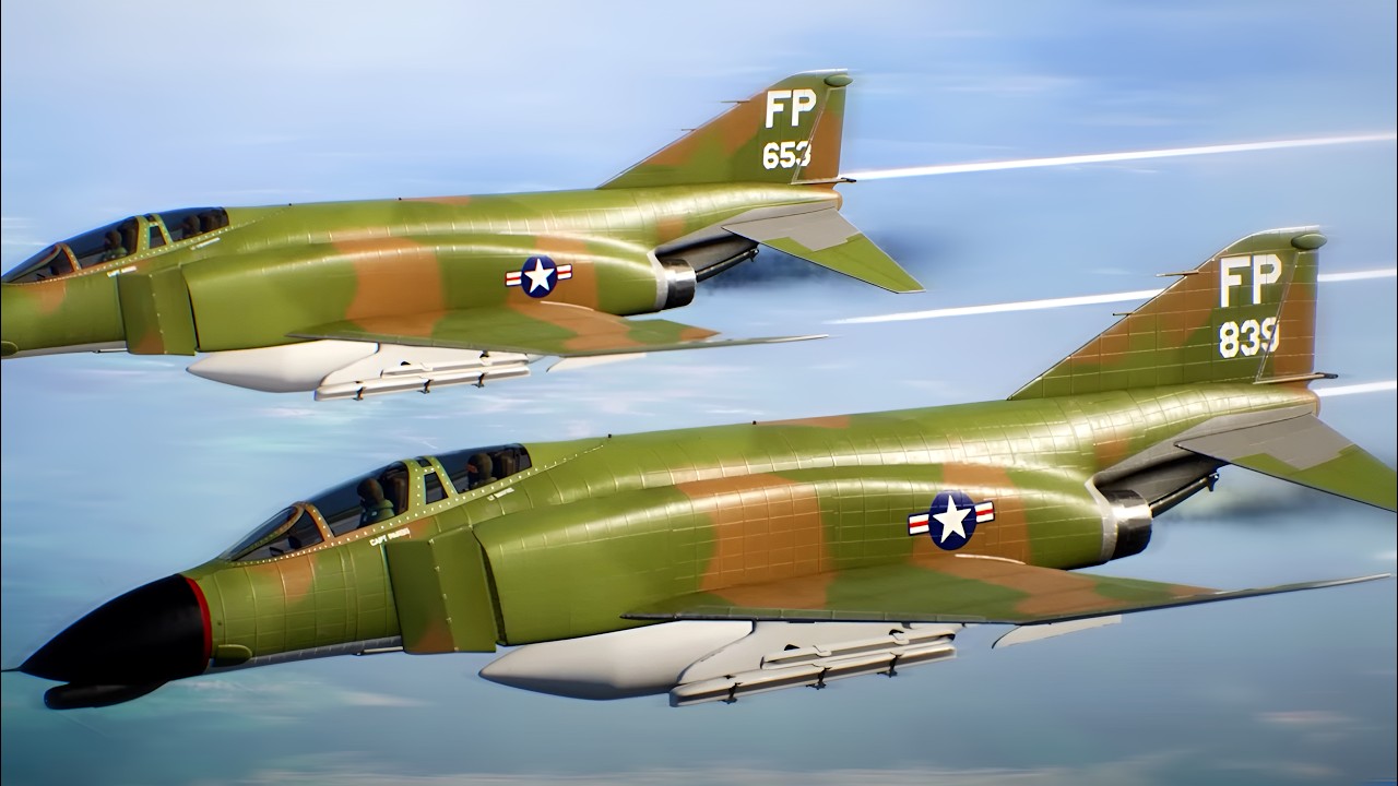 When a Phantom Pushed Another F4 Out of Danger
