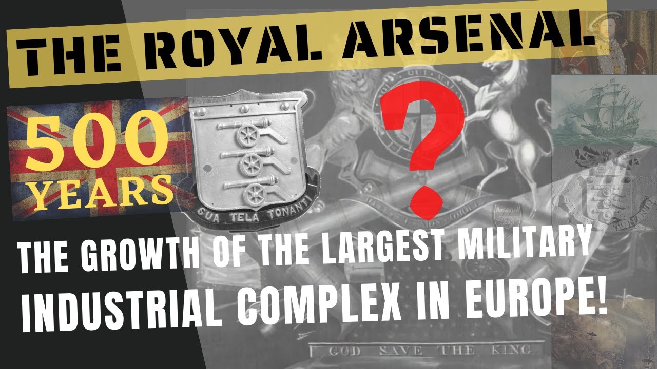 500 YEARS Military history, Britain&rsquo;s SECRET CITY - Woolwich Arsenal. Henry VIII - WW2 - Atomic bomb