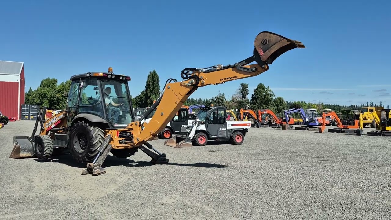 2021 Case 580N EP Loader Backhoe