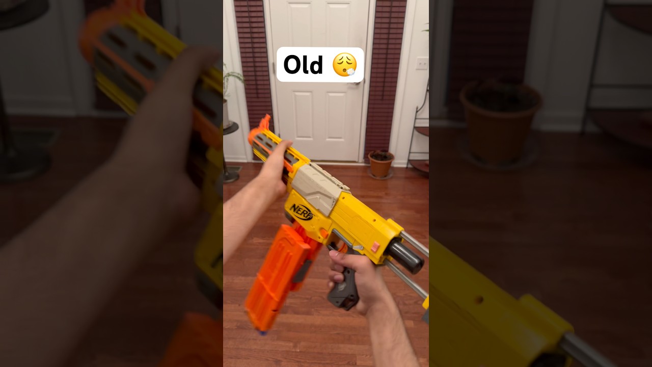Old vs New NERF Guns 😮&zwj;💨 #shorts