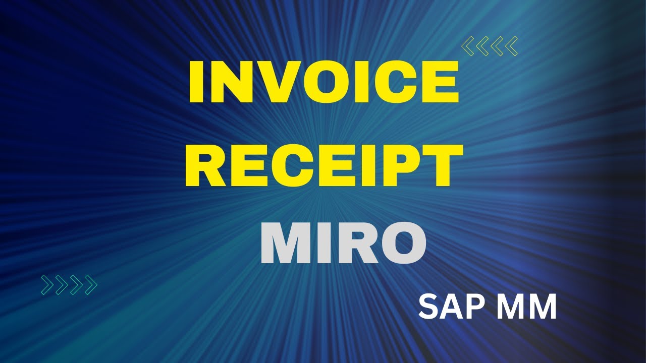 Invoice Verification | MIRO | SAP MM