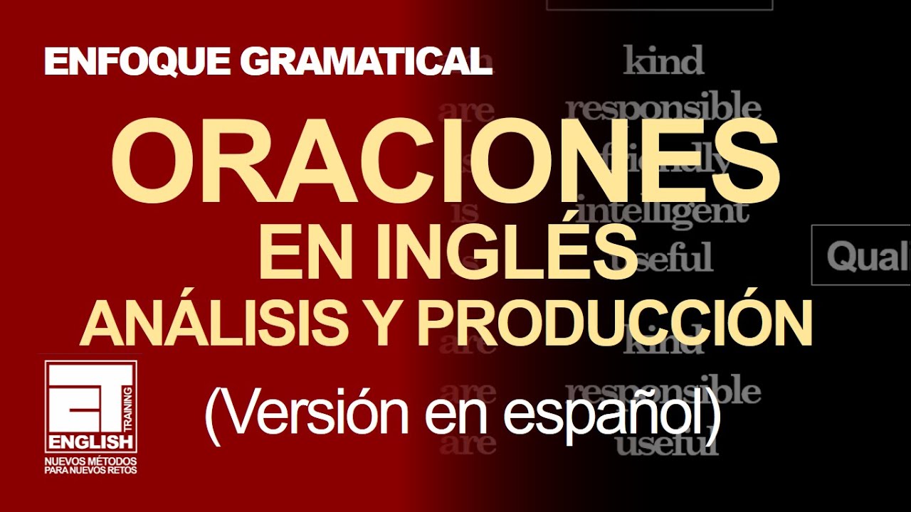 COMO HACER ORACIONES EN INGLES Y ANALISIS ✅✅✅ 2021 - METODO PRACTICO Y FACIL 😃😃😃